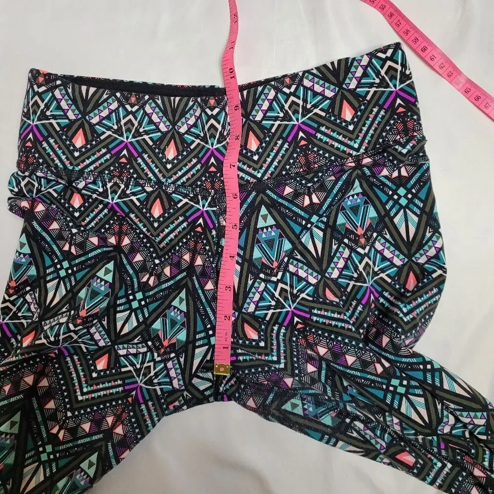 VS PINK ultimate printed geometric workout athleisure leggings pants S‎